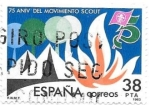 Stamps Spain -  SCOUTS