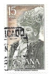 Stamps Spain -  Emilia Pardo Bazán