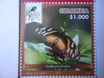 Stamps Colombia -  Eueides Procula  Edias - Risaralda Bird Festival 2018