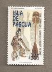 Stamps : America : Chile :  Isla de Pascua