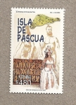 Stamps : America : Chile :  Isla de Pascua