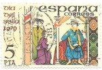 Stamps Spain -  día del sello