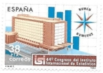 Stamps Spain -  congreso de estadistica