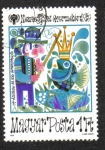 Stamps Hungary -  Año Internacional del Niño, 1979, El pescador y el pez de colores.