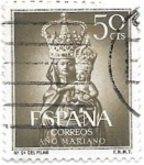 Sellos de Europa - Espaa -  Virgen del Pilar