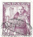 Stamps Spain -  Francisco Franco