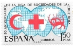 Stamps Spain -  cruz roja