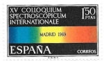 Sellos de Europa - Espa�a -  XV coloquium spectroscopicum