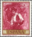 Stamps Spain -  1860 - Mariano Fortuny Marsal - Tipo calabrés