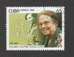 Stamps Cuba -  Vilma Espín Guillois