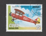 Sellos de America - Cuba -  Avión Comte AC-4