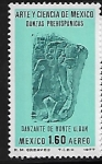 Stamps Mexico -  Danzas prehispánicas, Monte Albán