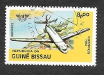 Sellos de Africa - Guinea Bissau -  568 - XL Aniversario de la Aviación Civil Internacional