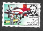 Sellos de Africa - Guinea Bissau -  643 - Henri Dunant (Fundador de la Cruz Roja)