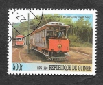 Stamps : Africa : Guinea :  Mi2727 - Tranvía