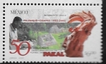 Stamps Mexico -  50 años del descubrimiento dela tumba del Rey Pakal, Palenque 