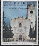Sellos del Mundo : America : Mxico : Convento de Tlayacapan, Morelos 