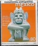 Stamps Mexico -  Deidad sedente