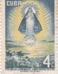 Stamps Cuba -  Ntra.Sra.de la caridad del cobre patrona de Cuba 