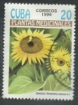 Stamps Cuba -  Plantas medicinales