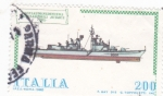 Sellos del Mundo : Europa : Italia : Construcción naval italiana- Audaz