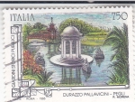 Stamps Italy -   Jardines públicos- Pegli