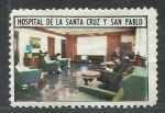 Stamps Spain -  Hospital Santa Cruz