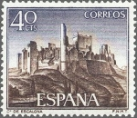 Stamps Spain -  1880 - Castillos de España - Escalona (Toledo)