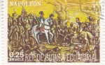 Sellos de Africa - Guinea Ecuatorial -  Batalla de Austerlitz- Napoleón 