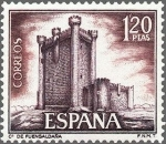 Stamps : Europe : Spain :  1881 - Castillos de España - Fuensaldaña (Valladolid)
