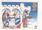 Stamps United Kingdom -  cuentos navideños 