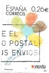Stamps Spain -  día mundial de la lepra