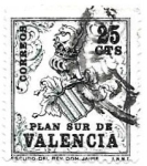 Stamps Spain -  Escudo de Jaime I