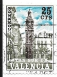 Stamps Spain -  Torre de Santa Catalina