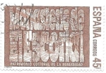 Stamps Spain -  monasterio del escorial