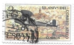 Stamps Spain -  correo aéreo