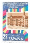 Stamps Spain -  Conferencia de seguridad y cooperación