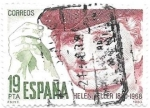Stamps Spain -  Hellen Keller