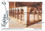 Stamps Spain -  Monasterio de San Juan de la Peña