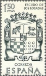 Sellos de Europa - Espaa -  1891 - Forjadores de América - Escudo de los Losada