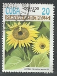 Stamps Cuba -  Girasol