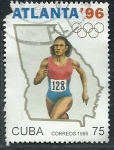 Stamps : America : Cuba :  JJ.OO Atlanta  96