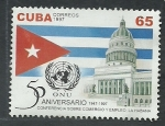 Sellos de America - Cuba -  O N U Aniver.1945 / 1997