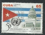 Stamps : America : Cuba :  O N U Aniver.1945 / 1997