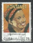 Stamps Cuba -  Sentenario del cine  MONTANER