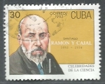 Stamps : America : Cuba :  Ramon y Cajal