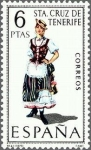 Stamps : Europe : Spain :  1953 - Trajes típicos españoles - Santa Cruz de Tenerife