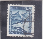 Stamps Austria -  paisaje alpino 