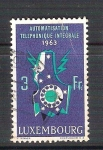 Stamps : Europe : Luxembourg :  automatismo telefonico RESERVADO