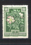 Stamps Austria -  flor RESERVADO